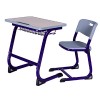 供应建晟家具学生课桌椅低价供应商HY0235