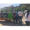 维境车业委派技术人员到董村镇庞岗村对高压清洗车维护保养