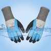 乳胶磨砂涂层防割手套耐磨防水防护手套厂家直销