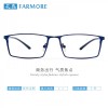 花慕 男士高档商务眼镜 全框方性平光近视眼镜FM1838