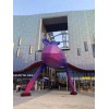 郑州大型商场鲸鱼门头雕塑 彩绘动物工艺品定制