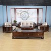新中式沙发厂家直销客厅组合家具实木沙发