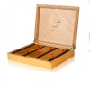 高质感方形大铝盒包木铝盒适用烟茶酒礼盒铝包装盒可订制
