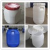 加厚50L塑料化工桶-环保耐摔50kg塑料桶-蓝白大口胶水桶