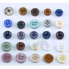 汤斯敦彩色陶瓷纽扣 83个色系耐用表里如一不退色好用辅料扣子
