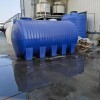 加厚卧式牛筋塑料水塔水箱储水桶车载运输柴油罐10吨