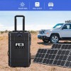 MoveTo 便携式拉杆箱太阳能光伏发电储能系统3000W
