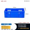 ​ 抗压耐磨420-140冰糕箱重庆厂家供应百货透气塑料箱筐