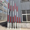 机场易折易碎信号灯杆避雷针 塔架式监控杆 下滑天线易折杆